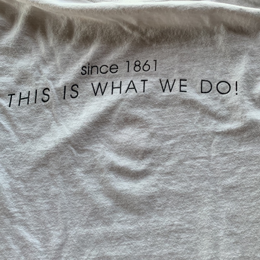 Vintage “Imported from Pontiac” Indian head t-shirt. Tiny wear holes on bottom. - Picture 5 of 5